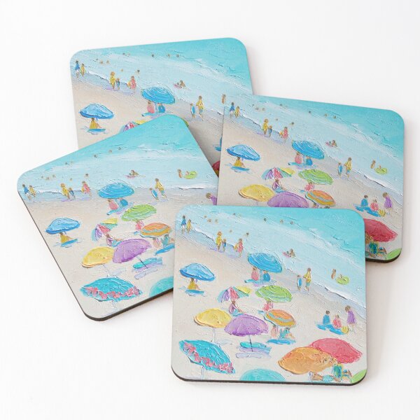 Item preview, Beach painting - Summer Love 2 designed and sold by MatsonArtDesign.