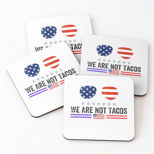 Item preview, We Are Not Tacos Funny Jill Biden designed and sold by MoMasry.