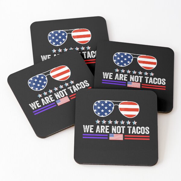 Item preview, We Are Not Tacos Funny Jill Biden designed and sold by MoMasry.