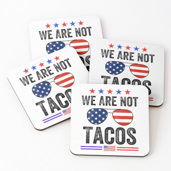 Item preview, We Are Not Tacos Funny Jill Biden designed and sold by MoMasry.