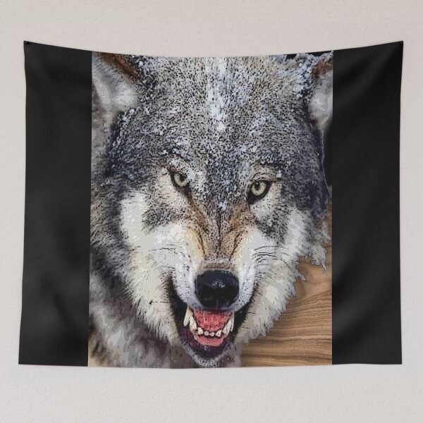 Item preview, loner wolf designed and sold by redboy.