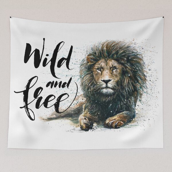 Item preview, Lion Wild and Free designed and sold by Kostart.