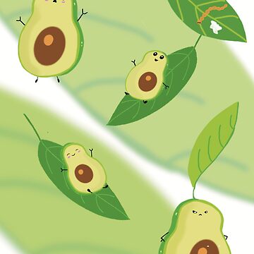 Imagen de la obra Familia de Aguacates de LilyHofmann
