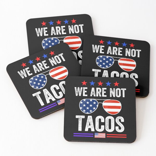 Item preview, We Are Not Tacos Funny Jill Biden designed and sold by MoMasry.