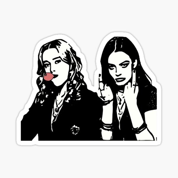 Sex Education Maeve And Amiee Sticker For Sale By Rachelglahands Redbubble