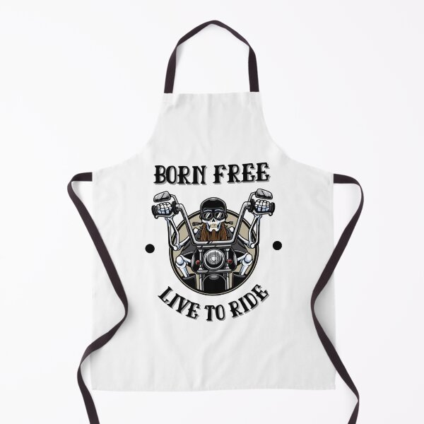 Item preview, Motorcycle Born Free Live to Ride designed and sold by meesara.