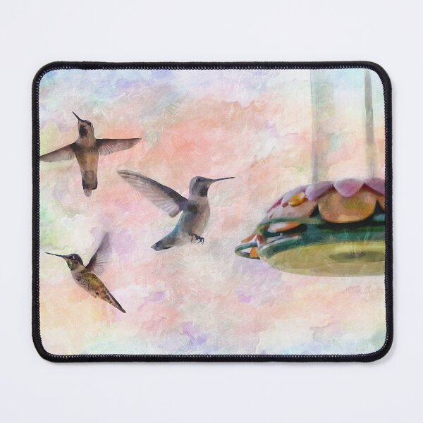 Item preview, Hummers At The Feeder designed and sold by CarolM.