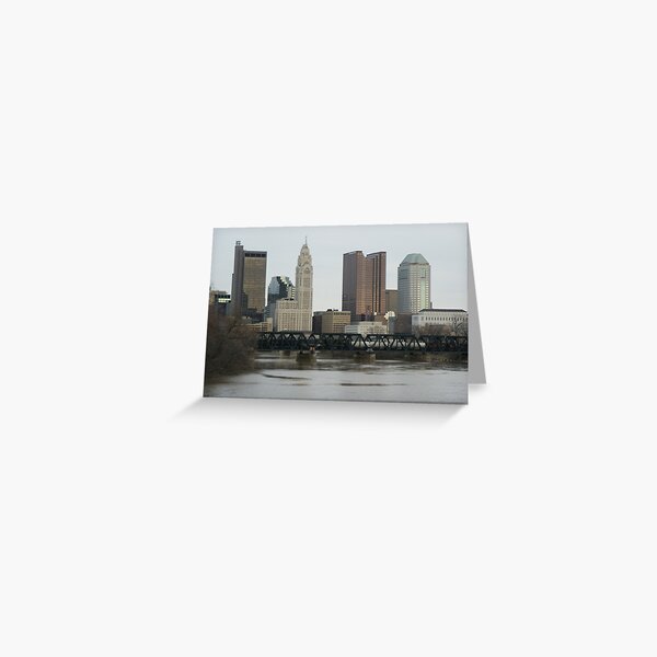 Bridges & Trains Greeting Card