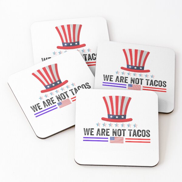 Item preview, We Are Not Tacos Funny Jill Biden designed and sold by MoMasry.