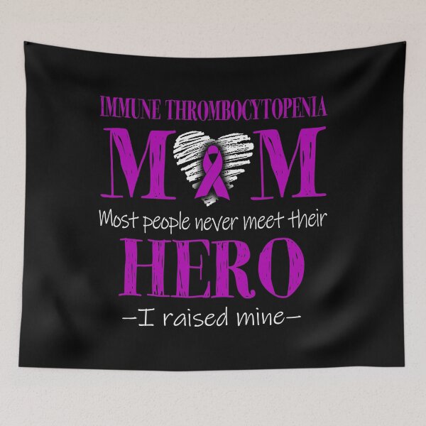 Item preview, Proud Immune Thrombocytopenia Mom HERO I Raised Mine designed and sold by Mnrshirley.