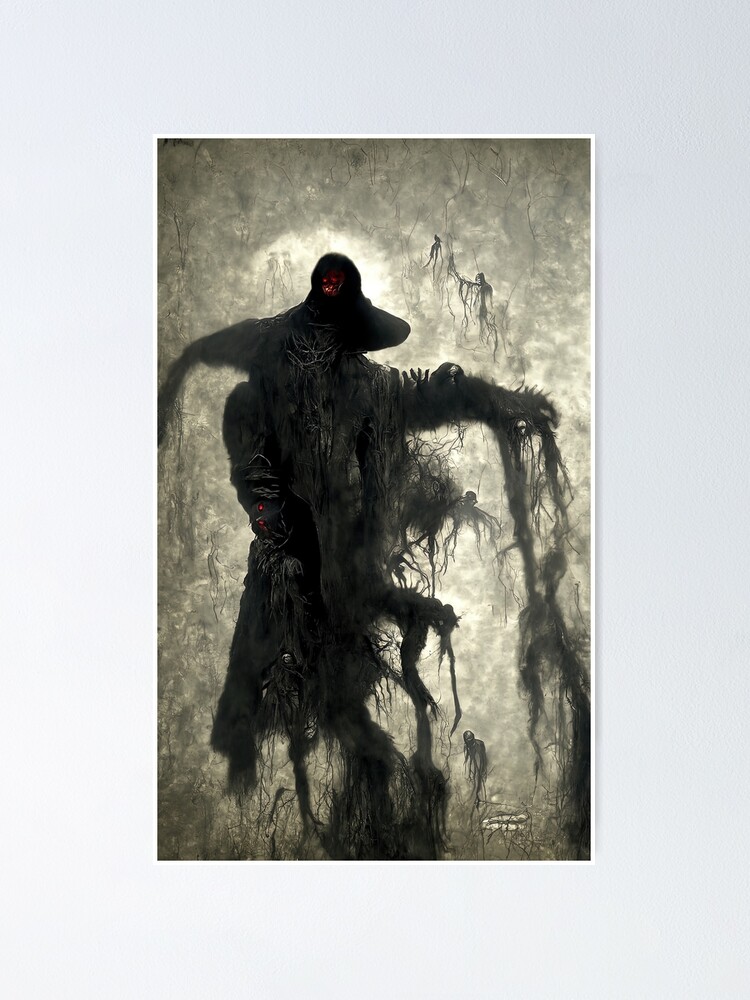 "The Shadow Man" Poster for Sale by aipicasso Redbubble