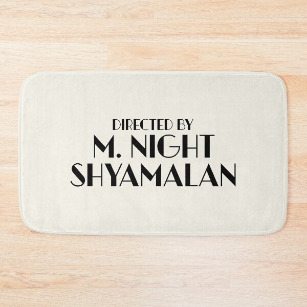 Item preview, Directed By M. Night Shyamalan designed and sold by keilamariadesig.