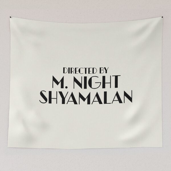 Item preview, Directed By M. Night Shyamalan designed and sold by keilamariadesig.