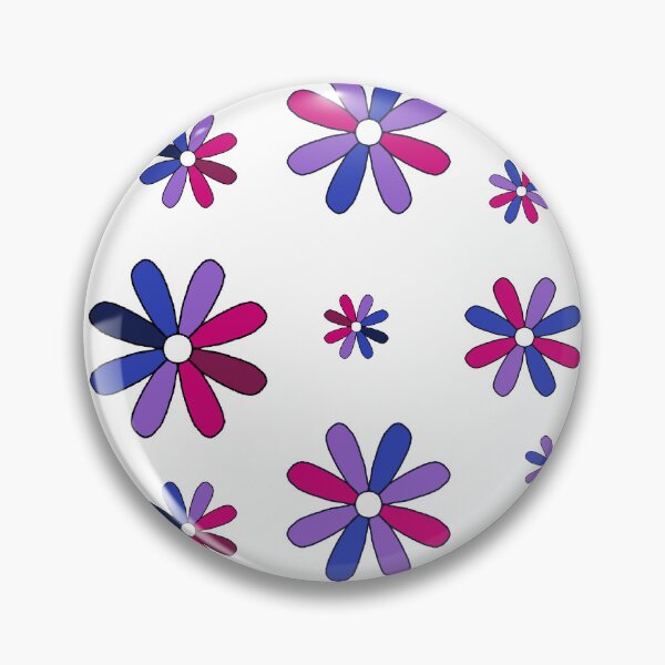 Item preview, Bisexual Pride Flowers designed and sold by creviston13.