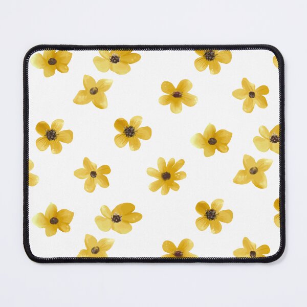 Item preview, Pretty Yellow Watercolor Flowers designed and sold by silviaol.