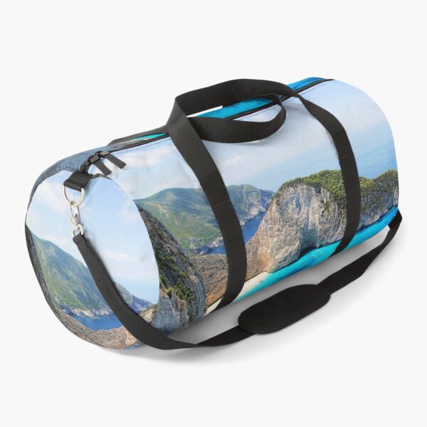 Item preview, Santorini, Greece, Shipwreck Island, Turquoise Blue Sea designed and sold by newburyboutique.