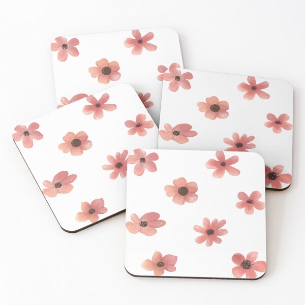 Item preview, Pretty Peach Watercolor Flowers designed and sold by silviaol.