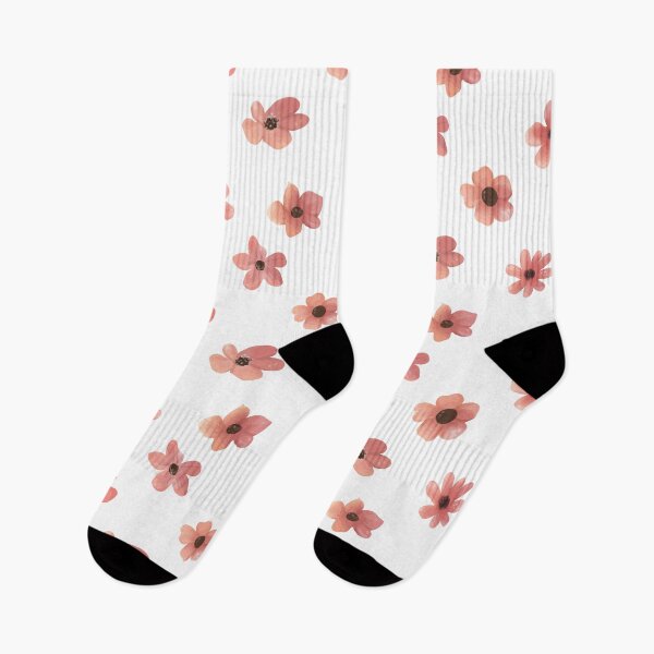 Item preview, Pretty Peach Watercolor Flowers designed and sold by silviaol.