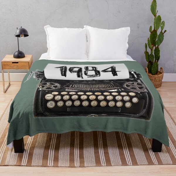 Item preview, 1984 Typewriter, Gift for Orwell Fan, Writer or born in 1984 designed and sold by badlydrawnbabe.