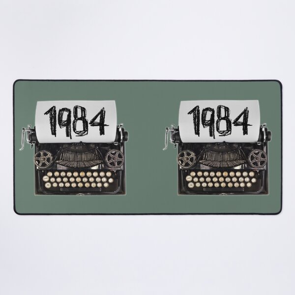 Item preview, 1984 Typewriter, Gift for Orwell Fan, Writer or born in 1984 designed and sold by badlydrawnbabe.