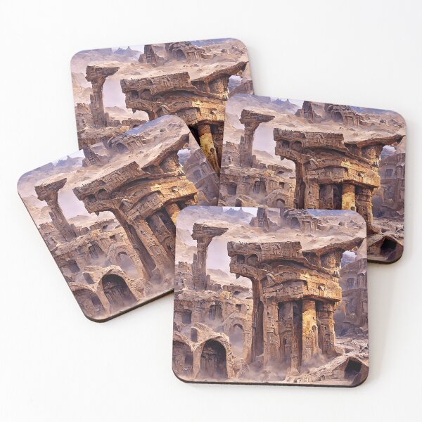 Item preview, A City Swallowed by Sand designed and sold by ai-picasso.