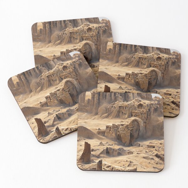 Item preview, A City Swallowed by Sand 2 designed and sold by ai-picasso.