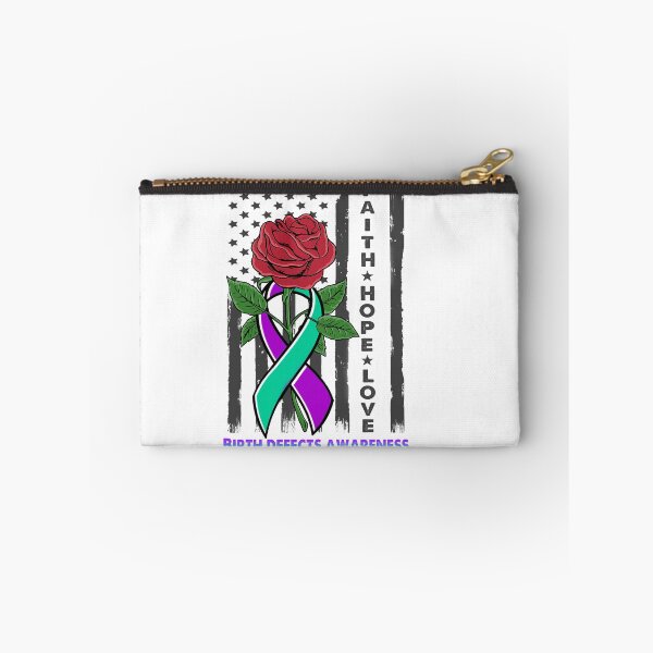 Item preview, Faith Hope Love Birth defects Awareness Amarican Flag designed and sold by Kohend.