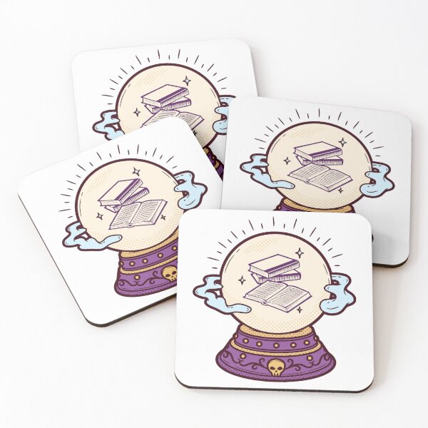 Item preview, Books in a Crystal Ball | Reading is Magic designed and sold by seraphmars.