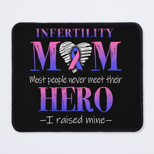 Item preview, Proud Infertility Mom HERO I Raised Mine designed and sold by Mnrshirley.
