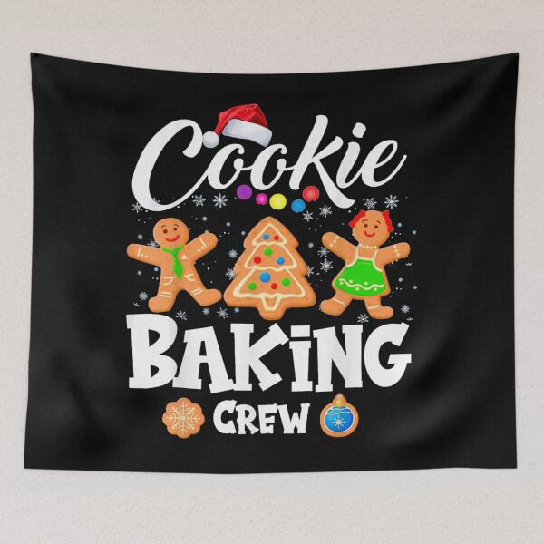 Item preview, Cookie Baking Crew Christmas Santa designed and sold by melindadblacks.