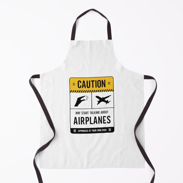 Item preview, Caution May Start Talking About Airplanes designed and sold by Uppercase Tees.