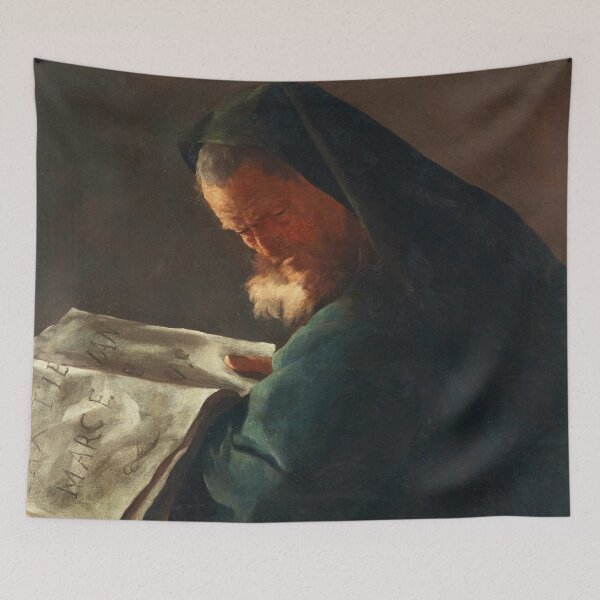Item preview, Saint Mark | Giuseppe Antonio Petrini | Renaissance Gospel Biblical Art designed and sold by CJET.
