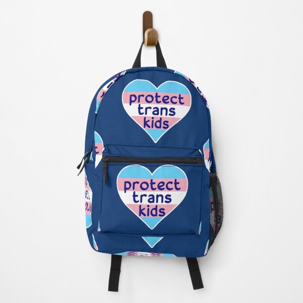 Item preview, Protect Trans Kids - LGBTQIA+ trans pride flag heart designed and sold by incurablehippie.