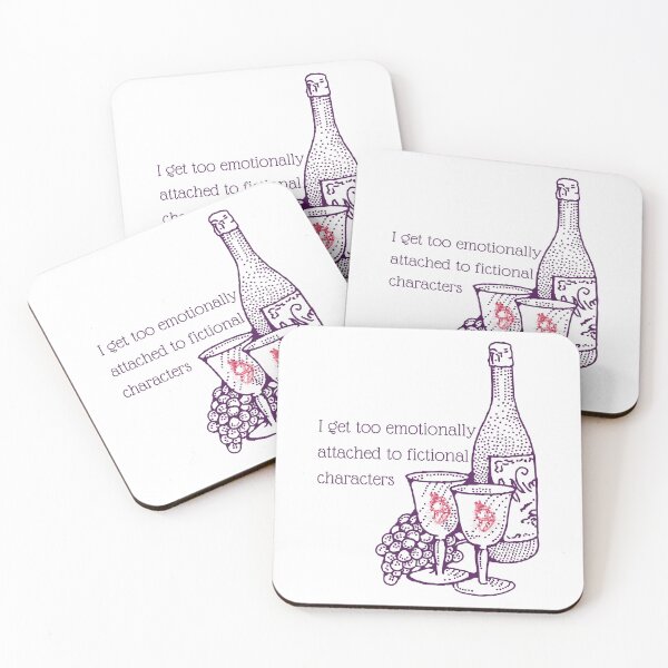 Item preview, I Get Too Emotionally Attached to Fictional Characters designed and sold by seraphmars.