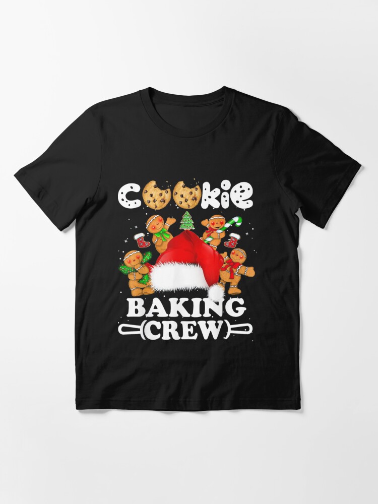 Disover Cookie Baking Crew Christmas Santa Essential T-Shirt