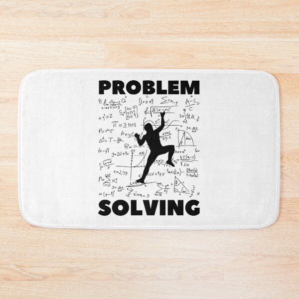Item preview, Problem Solving Math. Rock Climbing & Bouldering designed and sold by Boulder Design Co.