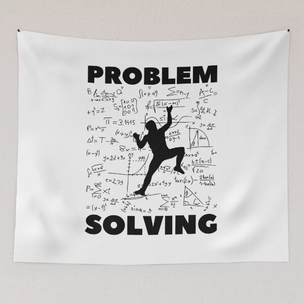 Item preview, Problem Solving Math. Rock Climbing & Bouldering designed and sold by Boulder Design Co.