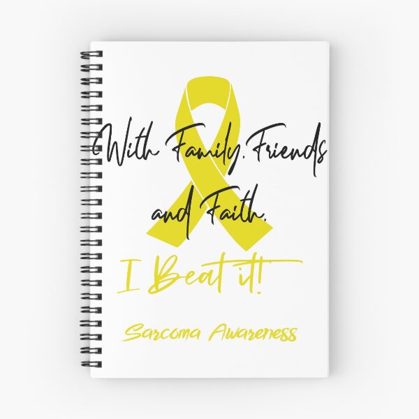 Item preview, Sarcoma Warrior - With Family, Friends, and Faith - I BEAT IT! designed and sold by Robbsyn.