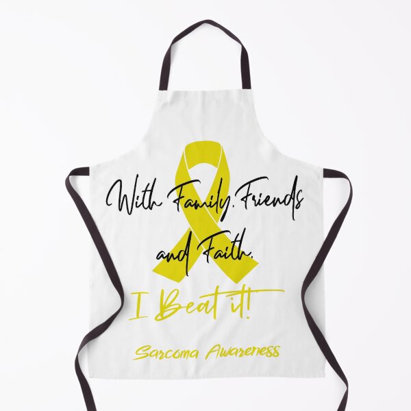 Item preview, Sarcoma Warrior - With Family, Friends, and Faith - I BEAT IT! designed and sold by Robbsyn.
