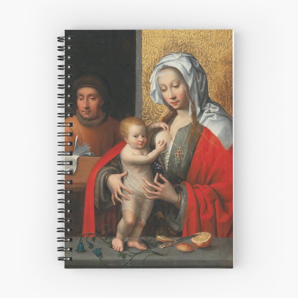 Item preview, The Holy Family | Early Netherlandish Art | 1500 Renaissance Gospel Biblical Art designed and sold by CJET.