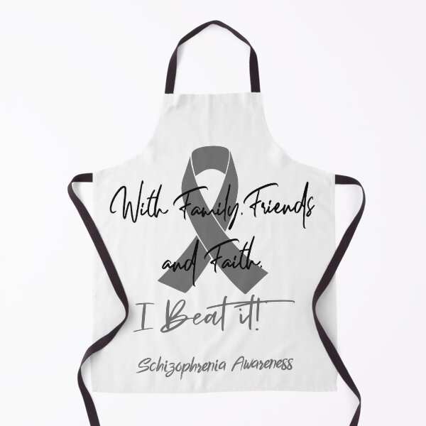 Item preview, Schizophrenia Warrior - With Family, Friends, and Faith - I BEAT IT! designed and sold by Robbsyn.