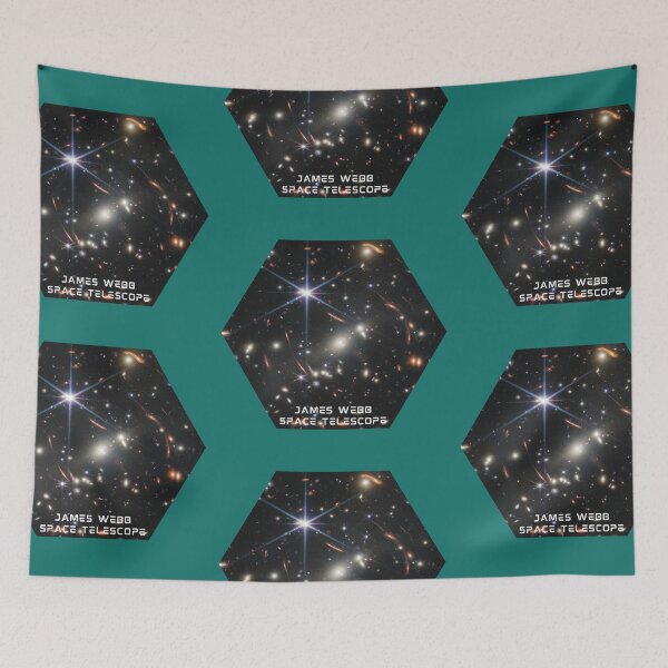 Item preview, James Webb Space Telescope Deep Field Hexagon designed and sold by toadsforall.