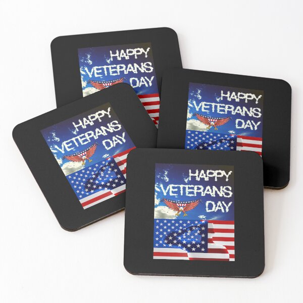 Item preview, Happy Veterans Day American Flag Eagle designed and sold by teewearstyle.
