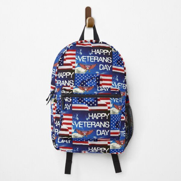 Item preview, Happy Veterans Day American Flag Eagle designed and sold by teewearstyle.