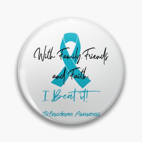 Item preview, Scleroderma Warrior - With Family, Friends, and Faith - I BEAT IT! designed and sold by Robbsyn.