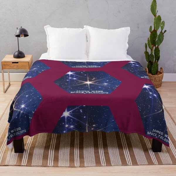 Item preview, James Webb Space Telescope Star Diffraction Spikes Hexagon designed and sold by toadsforall.