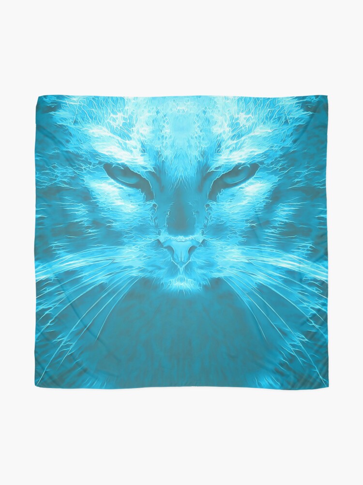 Alternate view of LightCyan Scarf