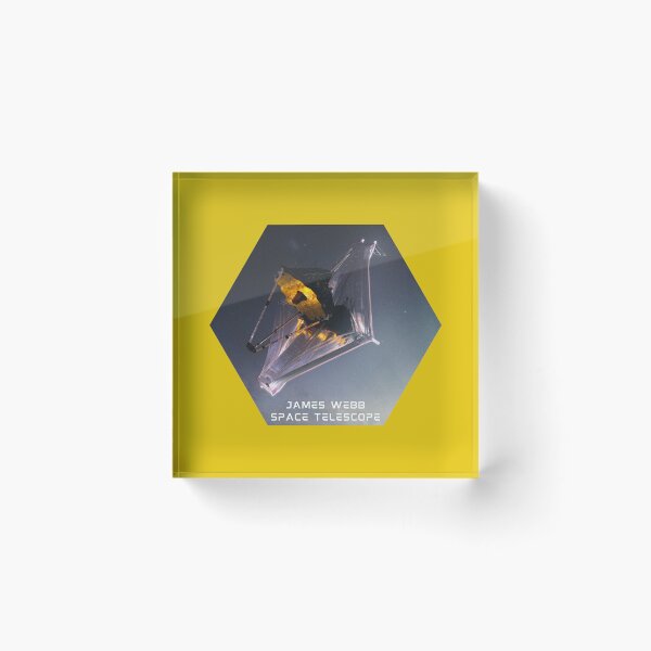Item preview, James Webb Space Telescope Hexagon designed and sold by toadsforall.