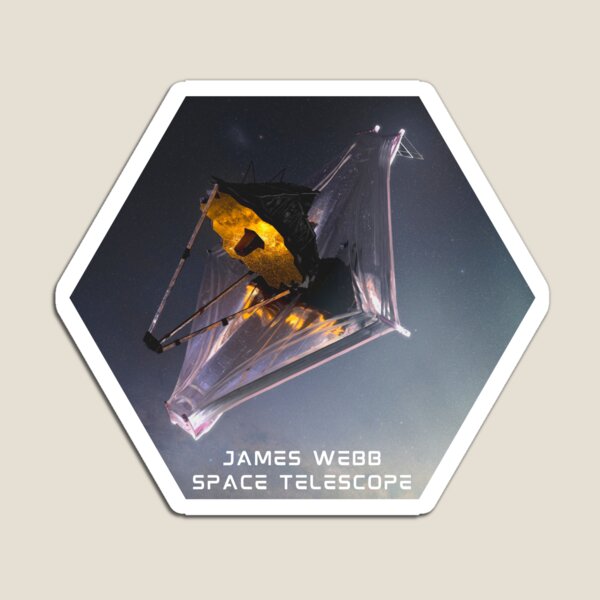 Item preview, Hexágono del telescopio espacial James Webb designed and sold by toadsforall.