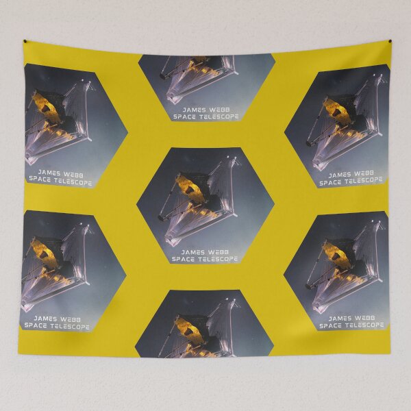 Item preview, James Webb Space Telescope Hexagon designed and sold by toadsforall.